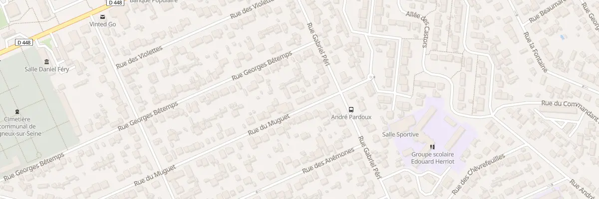 Plan du 53 Rue du Muguet à Vigneux-sur-Seine