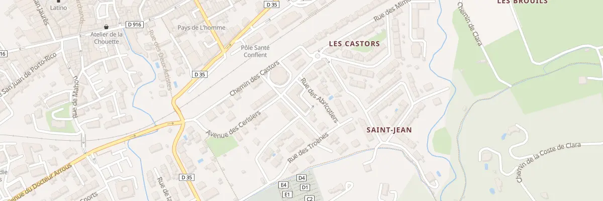 Plan du 24 Av des Cerisiers à Prades