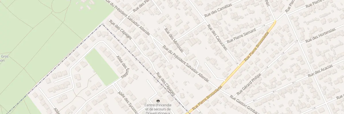 Plan du 76 Rue du Pdt Salvador Allende à Vigneux-sur-Seine