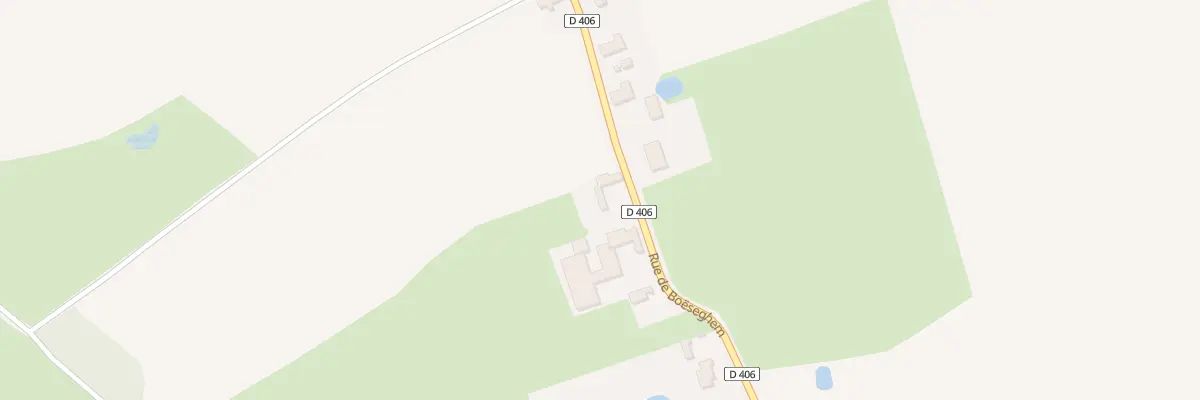 Plan du 2130 Rue de Boeseghem à Blaringhem