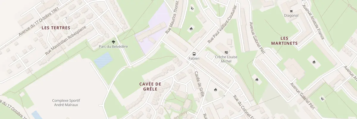 Plan du 5 Rue du Colonel Fabien à Montataire