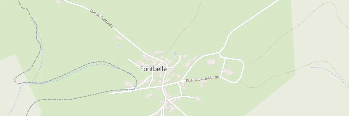 Plan du 28 Rue de Fontbelle à Cambounès