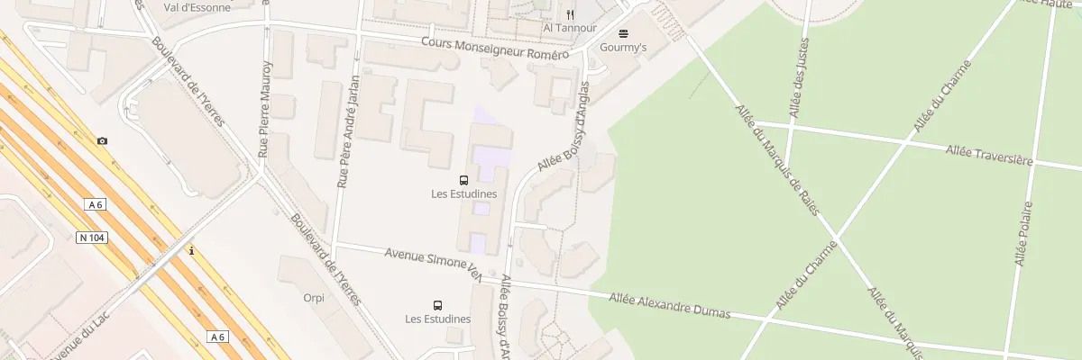 Plan du 7 All Boissy d’Anglas à Évry-Courcouronnes