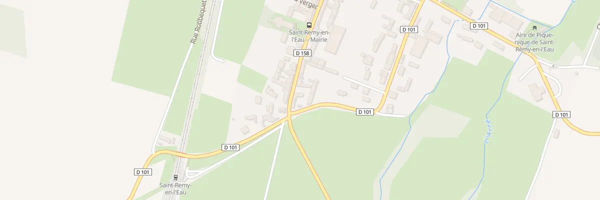 Plan du 48 Rue de la Mairie à Saint-Remy-en-l’Eau