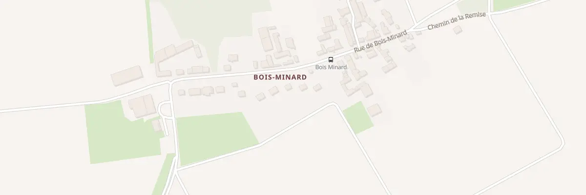 Plan du 14 Rue de Bois Minard à Nanteau-sur-Essonne