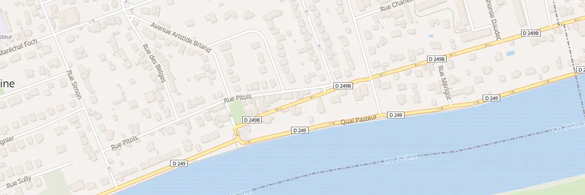 Plan du 9B Rte de Villeneuve à Ablon-sur-Seine