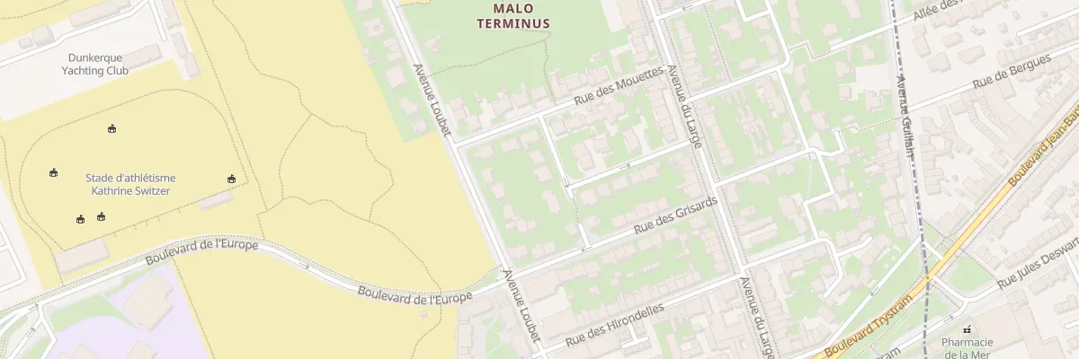 Plan du 135 Rue des Pélicans à Dunkerque