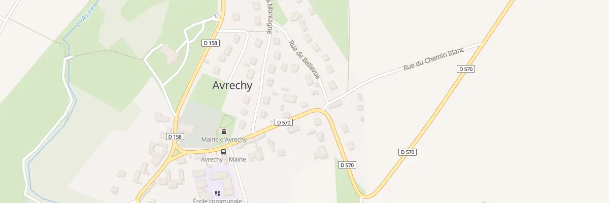 Plan du 3 Rue de la Croix Adam à Avrechy
