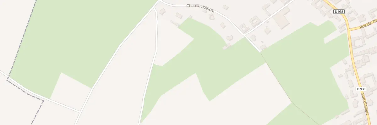 Plan du 1 Che d’Ancre à Sarton