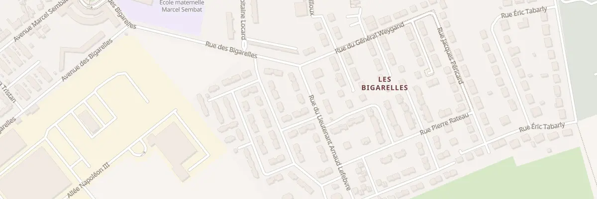 Plan du 6 Rue Lieutenant Arnaud Lefebvre à Bourges