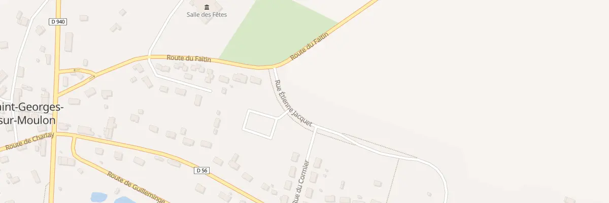 Plan du 3 Rue Étienne Jacquet à Saint-Georges-sur-Moulon