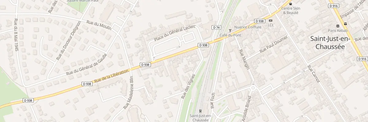 Plan du 91 Rue de la Libération à Saint-Just-en-Chaussée