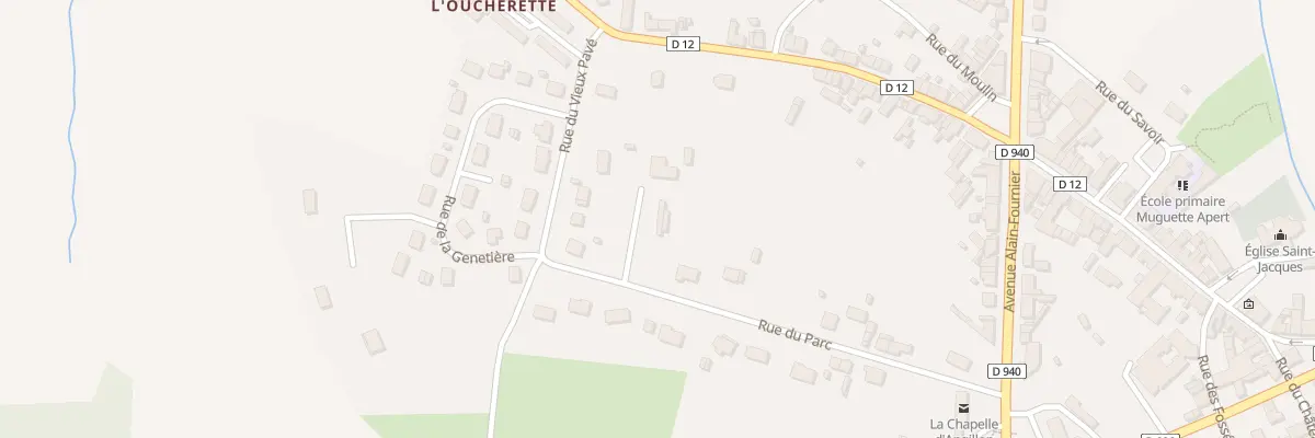 Plan du 26 Rue du Parc à La Chapelle-d’Angillon
