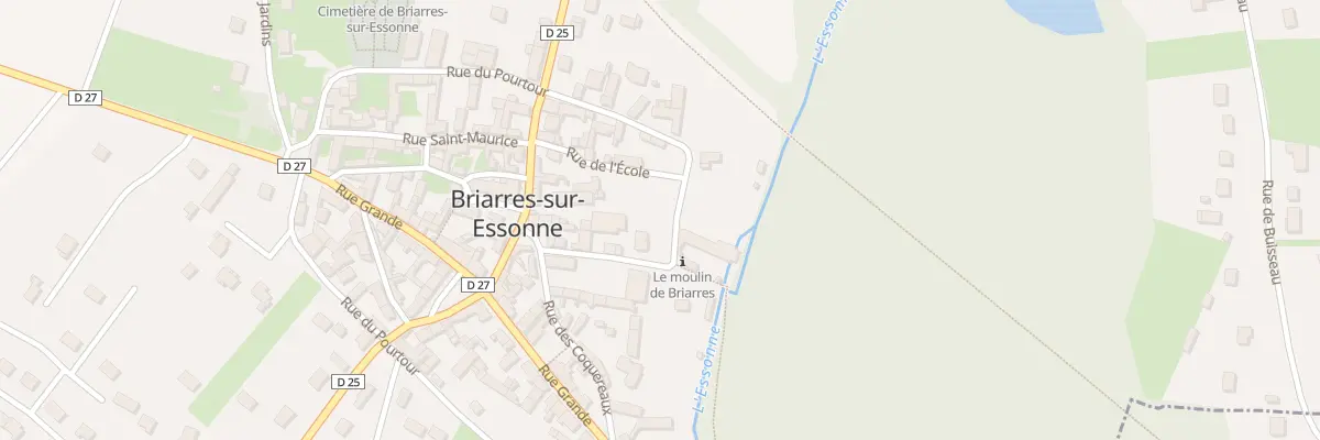 Plan du 71 Rue de l’Ecole à Briarres-sur-Essonne