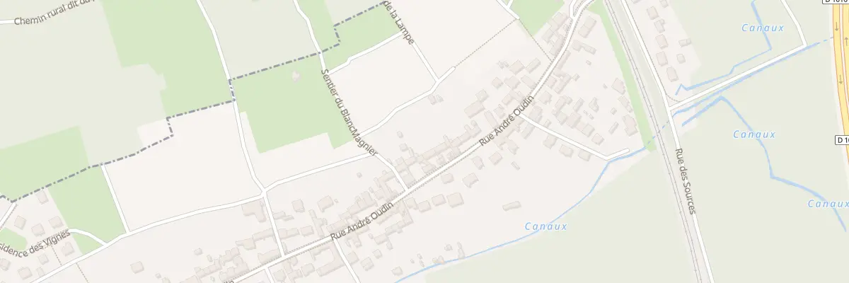 Plan du 39 Rue André Oudin à Breuil-le-Vert