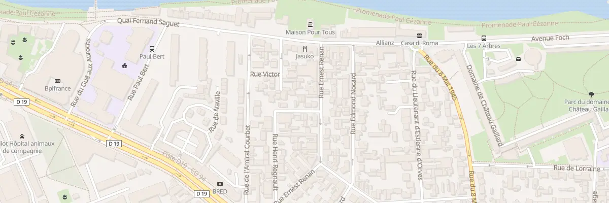 Plan du 2B Rue Henri Regnault à Maisons-Alfort