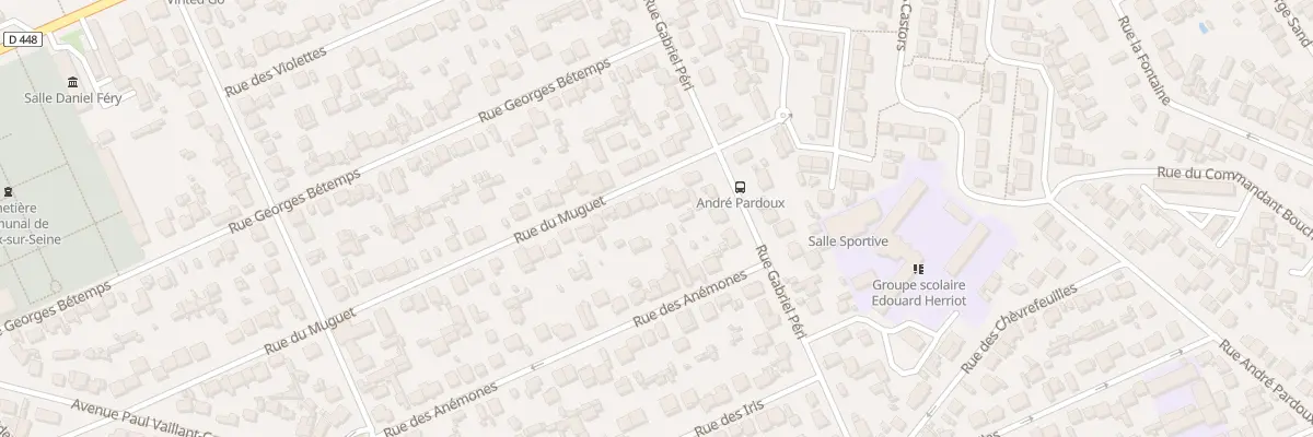 Plan du 56B Rue du Muguet à Vigneux-sur-Seine