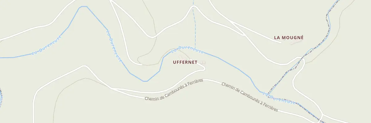 Plan du 7 Che d’Uffernet à Cambounès