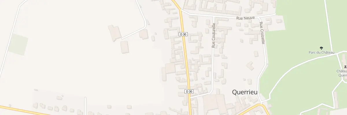 Plan du 13 Rue de la Cavée à Querrieu