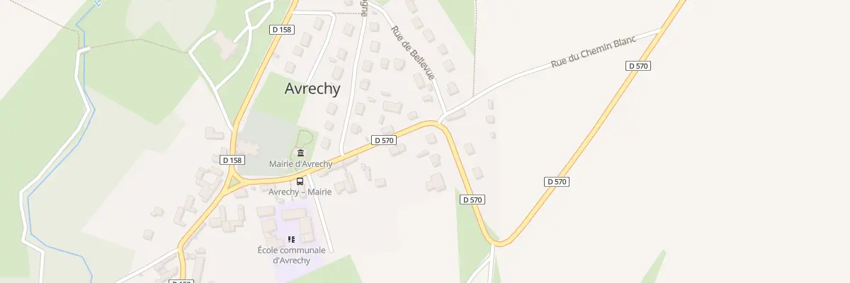 Plan du 12 Rue de la Croix Adam à Avrechy