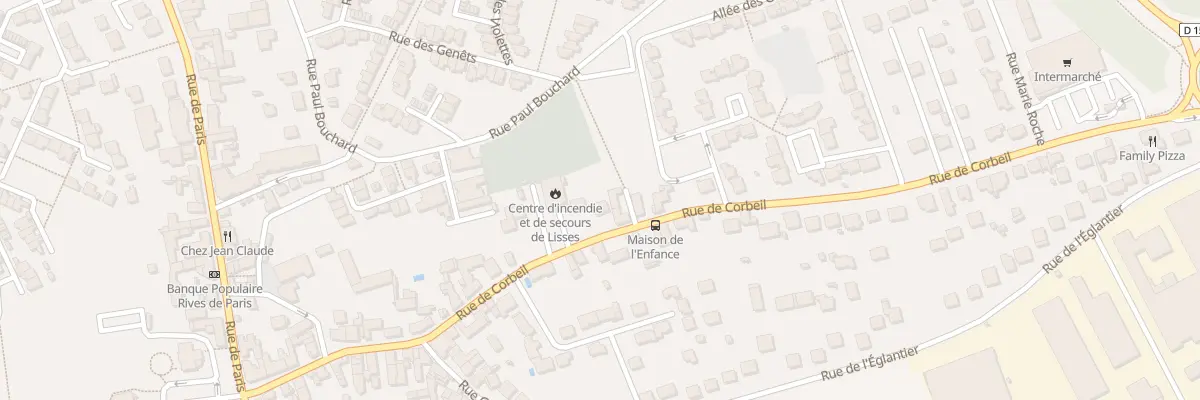 Plan du 35 Rue de Corbeil à Lisses