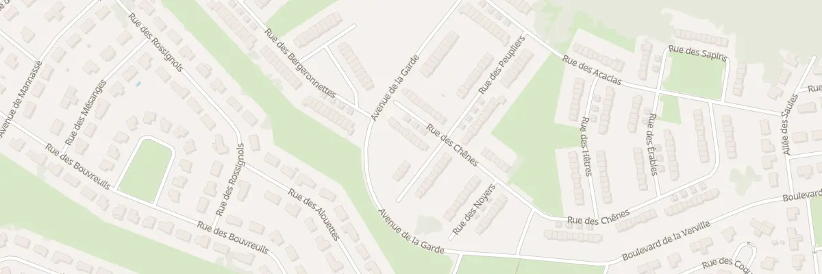 Plan du 79 Rue des Chénes à Mennecy