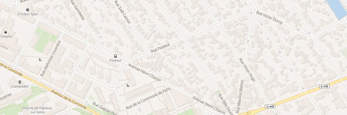 Plan du 44B Rue Felix Faure à Vigneux-sur-Seine