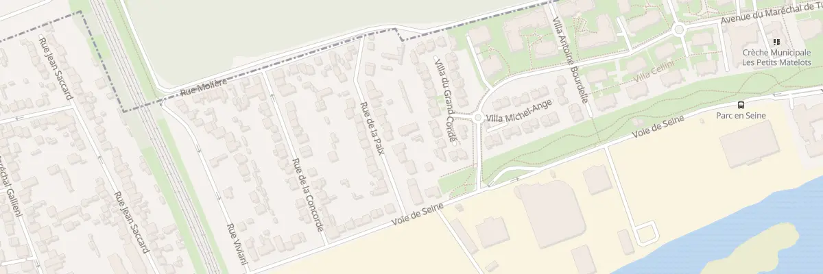 Plan du 12B Rue de la Paix à Villeneuve-le-Roi