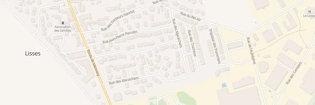 Plan du 20 Rue André Métier à Lisses