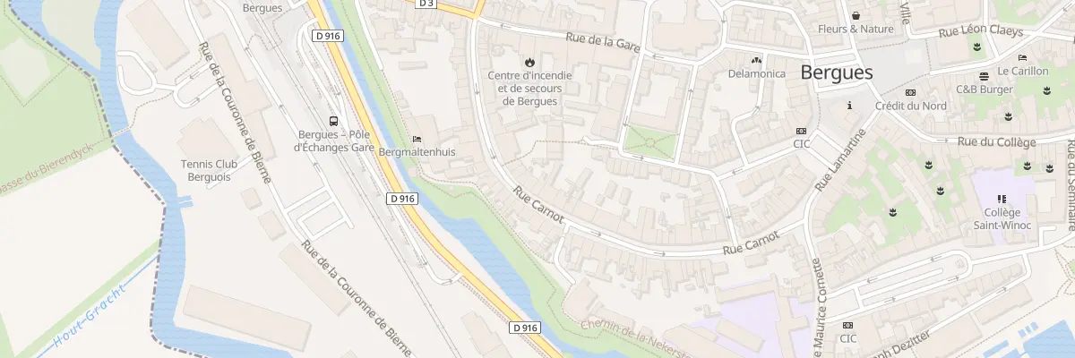 Plan du 30 Rue Carnot à Bergues