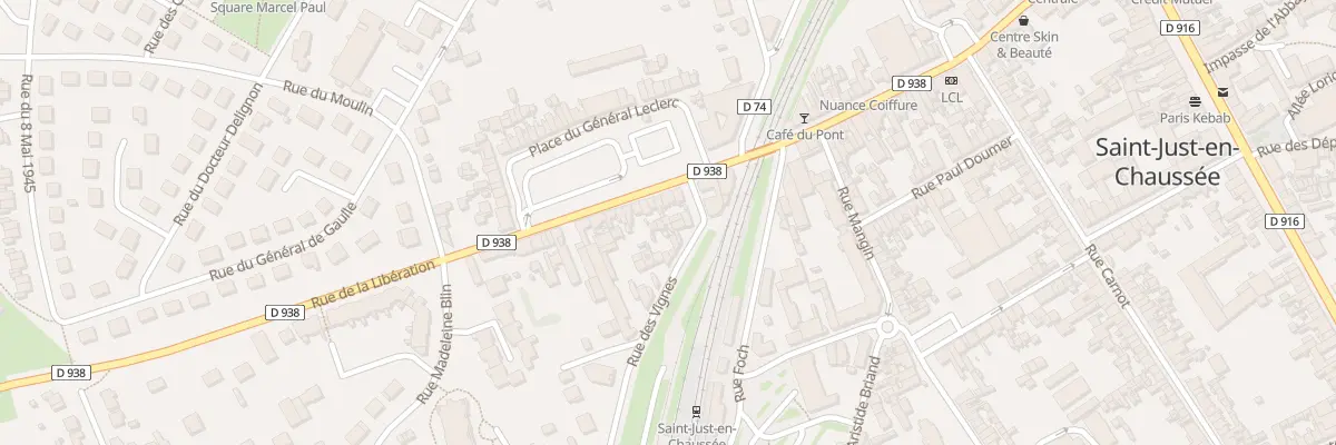 Plan du 83 Rue de la Libération à Saint-Just-en-Chaussée