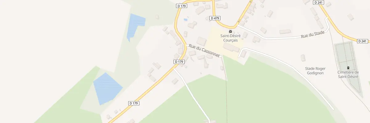 Plan du 2 Les Marinets à Saint-Désiré
