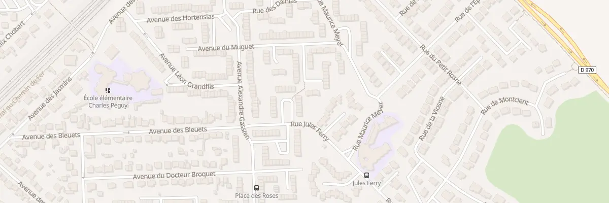 Plan du 82 Av des Bleuets à Gonesse