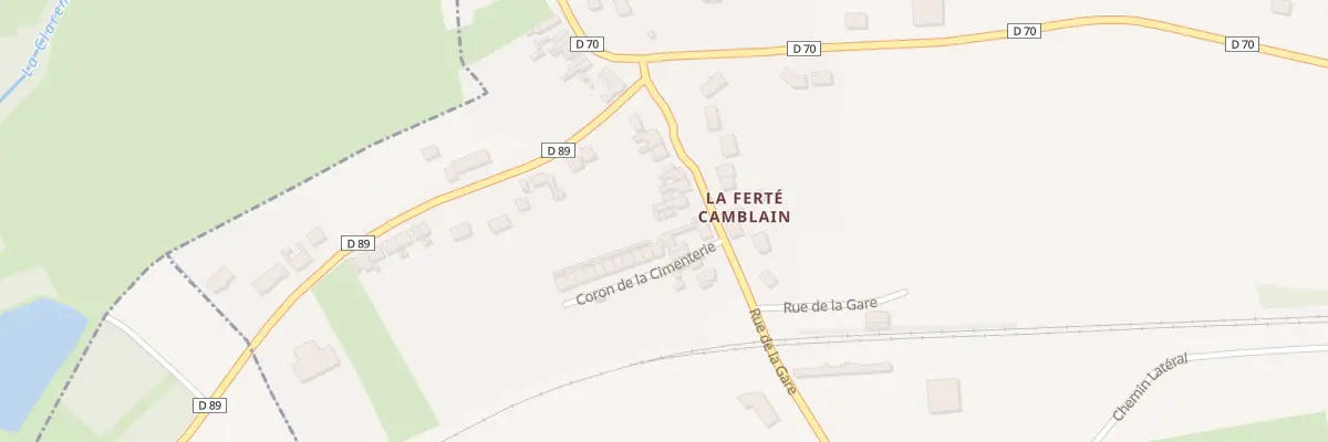 Plan du 35 Rue de la Gare à Camblain-Châtelain
