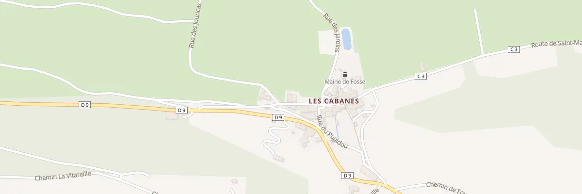 Plan du 32 Les Cabanes à Fosse