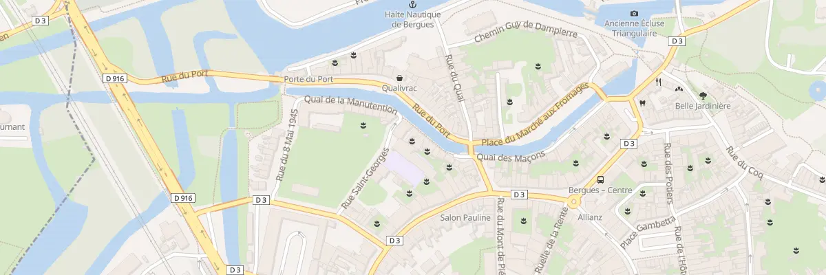 Plan du 15 Quai de la Manutention à Bergues