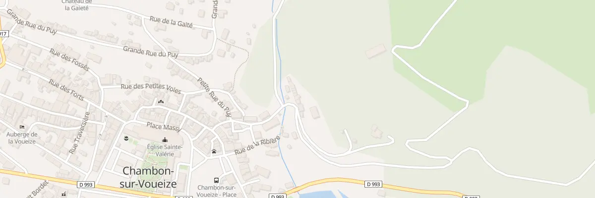 Plan du 23 Vieille Route de Budeliere à Chambon-sur-Voueize
