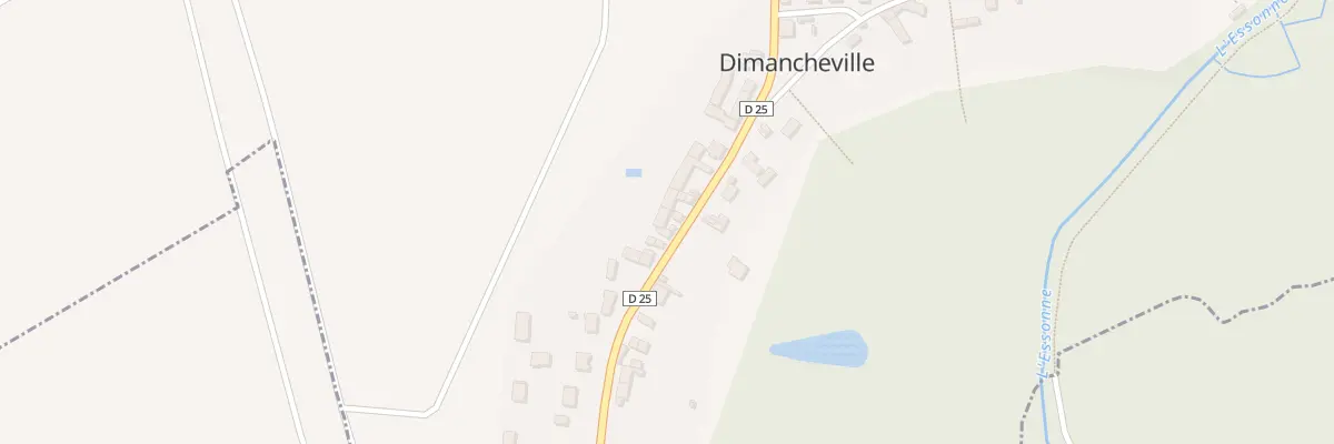 Plan du 23 Rue de la Republique à Dimancheville