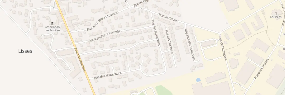 Plan du 22 Rue André Métier à Lisses