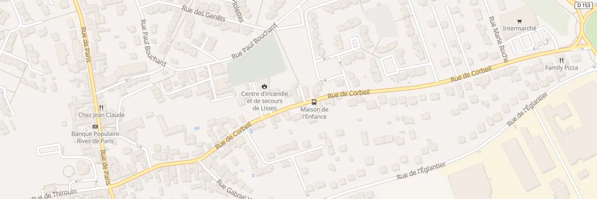 Plan du 39 Rue de Corbeil à Lisses