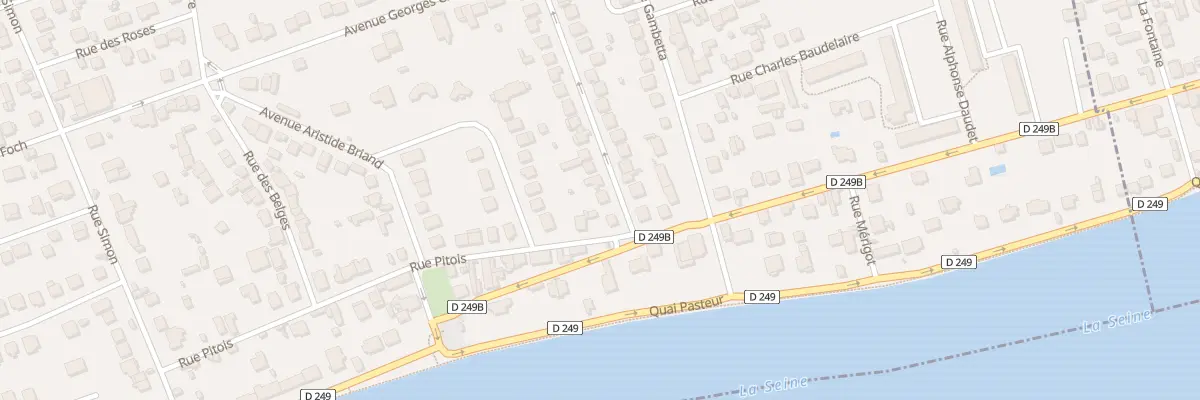 Plan du 1B Rue Henri Gilbert à Ablon-sur-Seine