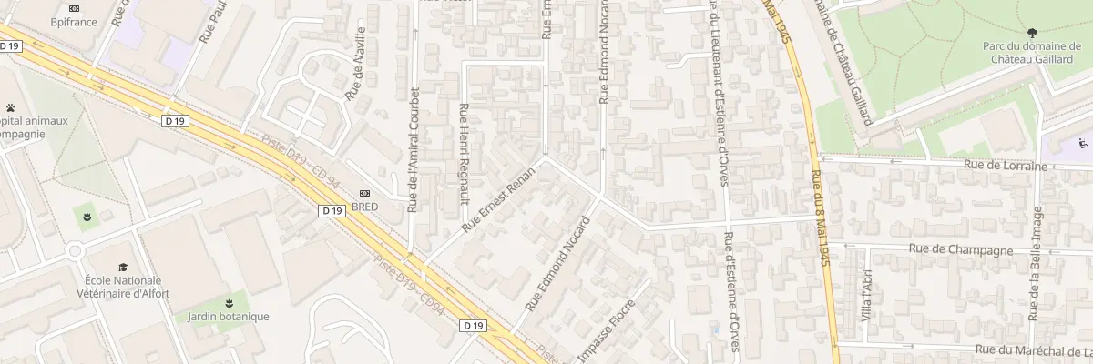 Plan du 29 Rue Eugène Sue à Maisons-Alfort