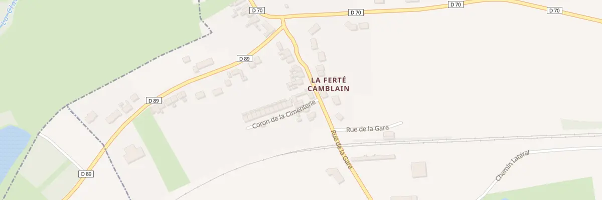 Plan du 37 Rue de la Gare à Camblain-Châtelain