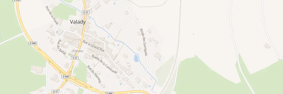 Plan du 5359A Sautounes à Valady