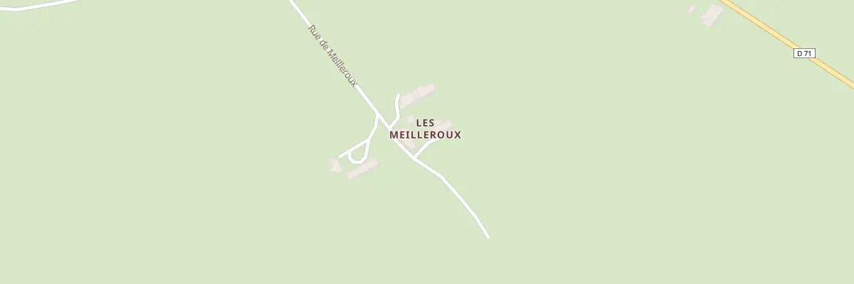 Plan du 7 Rue des Meilleroux à Chambérat