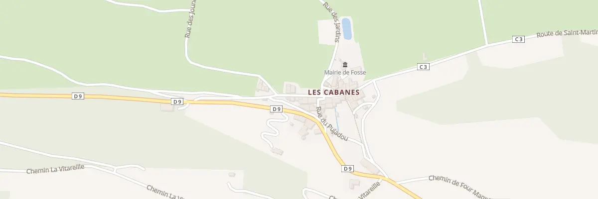 Plan du 5001F Las Cabanes à Fosse