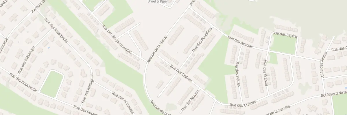 Plan du 40 Rue des Chénes à Mennecy