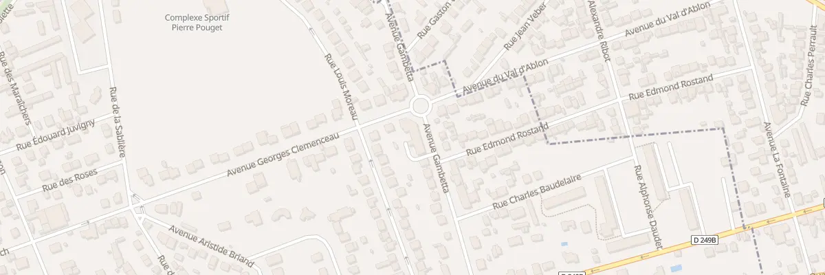 Plan du 17 Av Gambetta à Ablon-sur-Seine