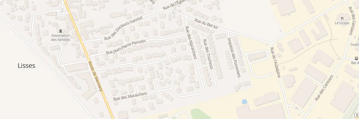 Plan du 24 Rue André Métier à Lisses