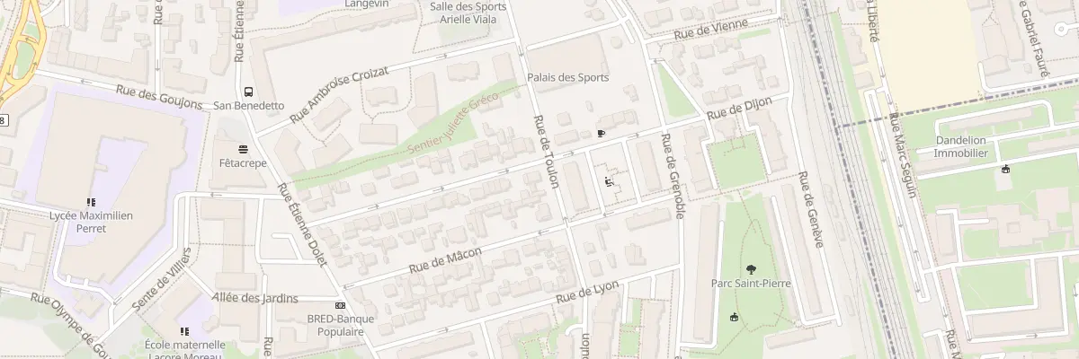 Plan du 24B Rue de Dijon à Alfortville